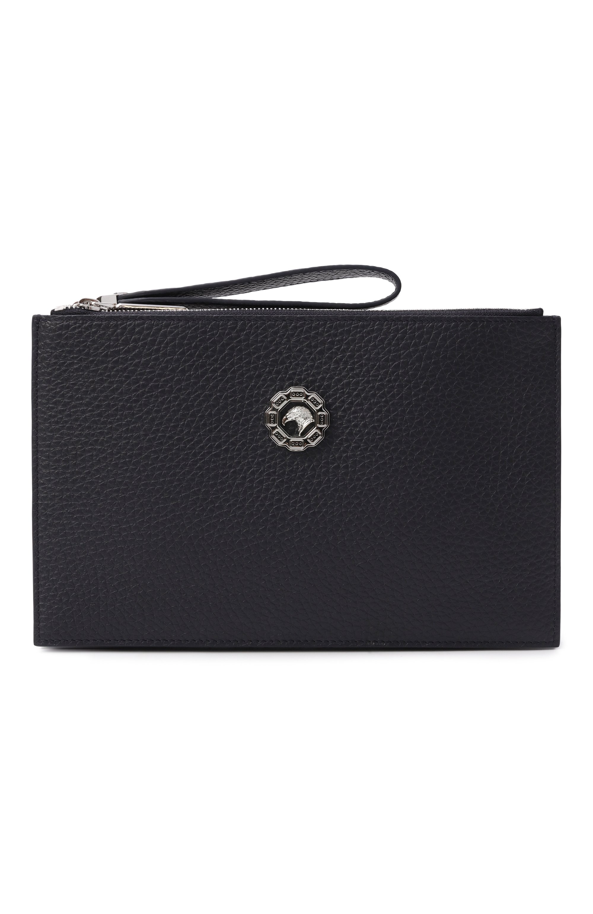 Борсетка STEFANO RICCI темно-синего цвета по цене 189500 руб., арт. PP446G9P/VD, фото 1 Борсетка STEFANO RICCI, арт. PP446G9P/VD, фото 1