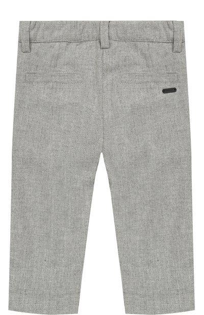 Хлопковые брюки прямого кроя GIVENCHY, арт. H04006, фото 2