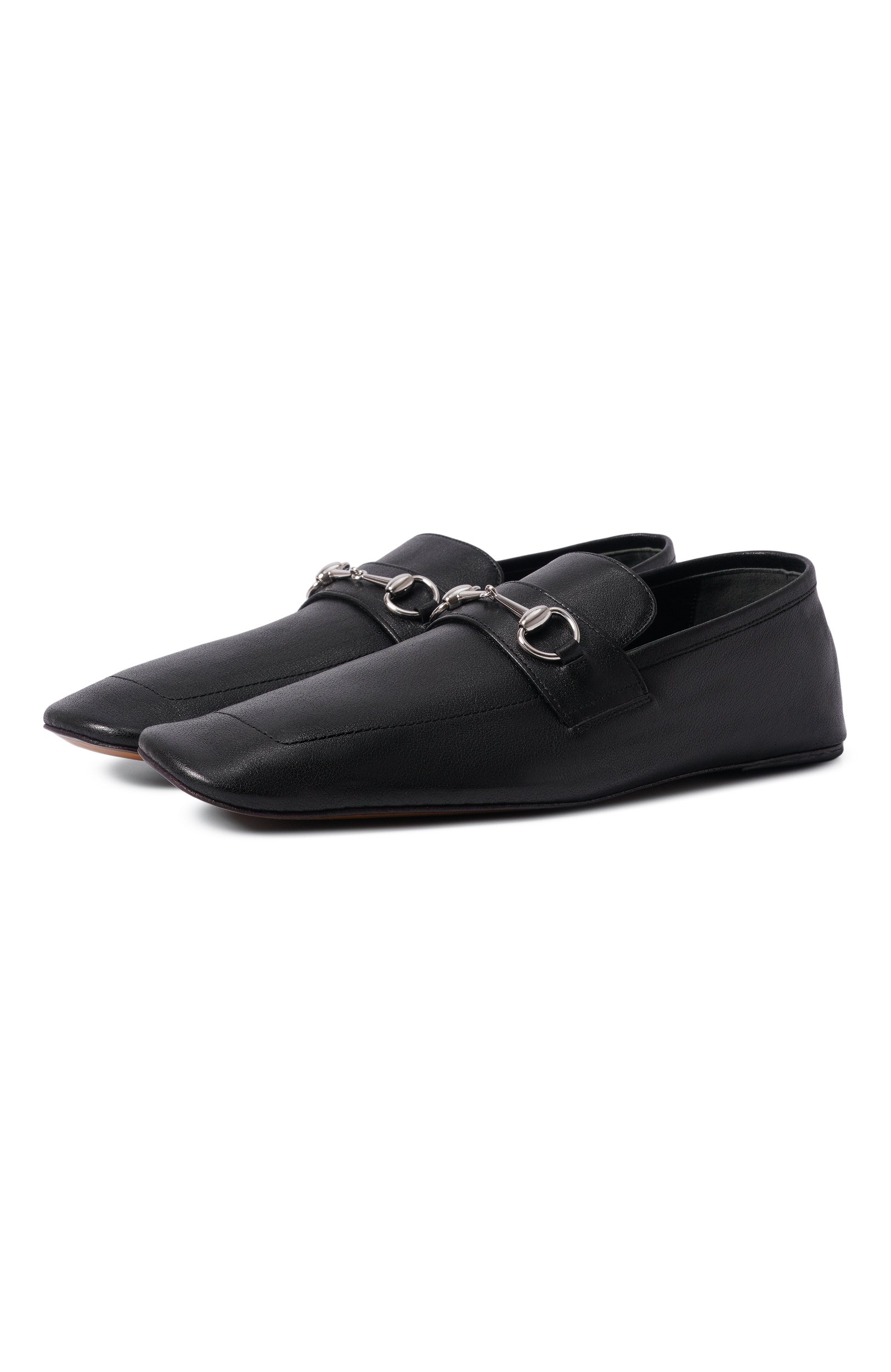 Кожаные лоферы ragazzo GUCCI, арт. 867507/AAGEH, фото 1
