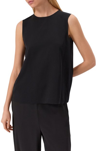 Шелковый топ THEORY, арт. M0102539, фото 3