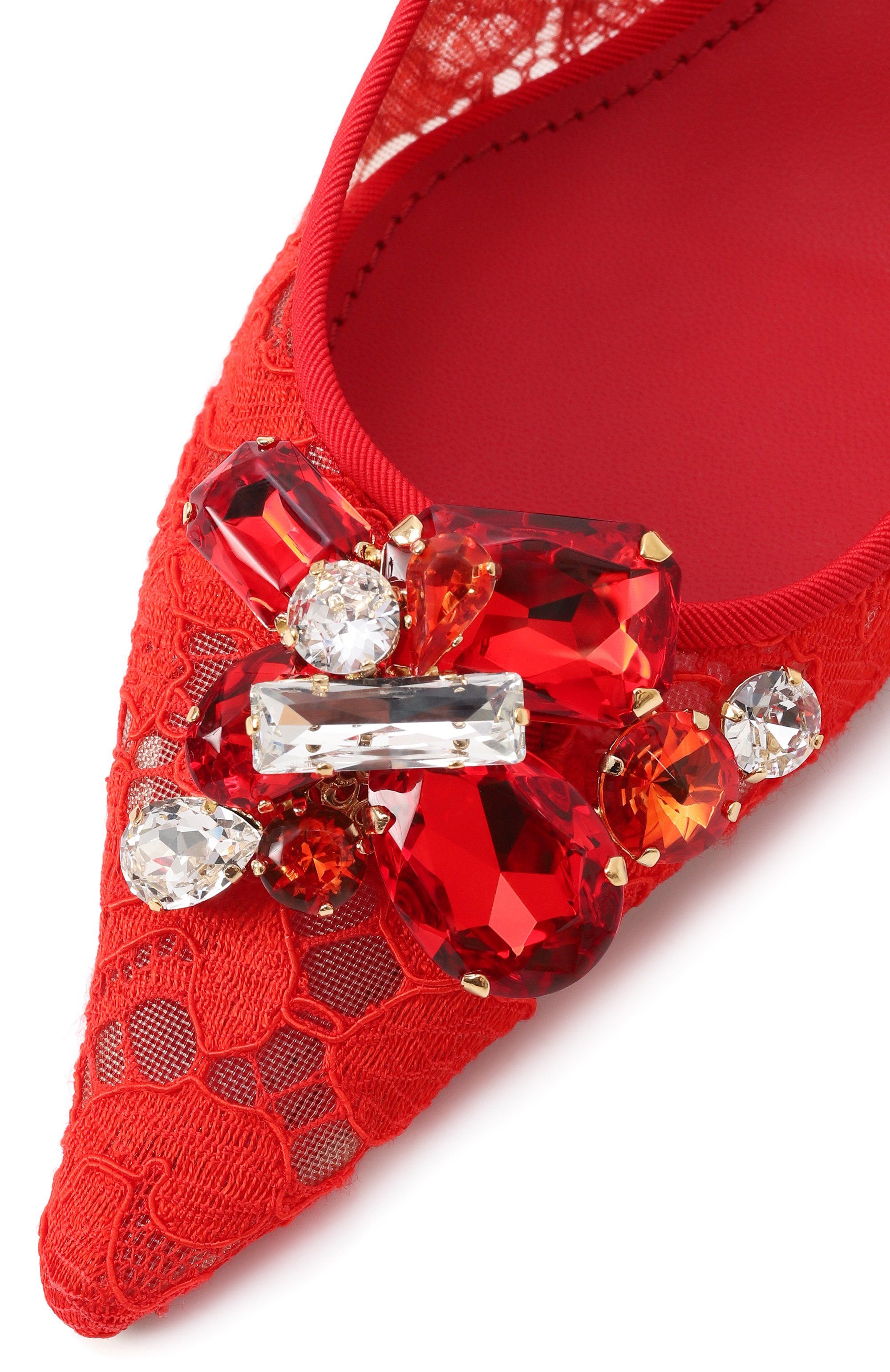 Текстильные туфли rainbow 60 DOLCE & GABBANA, арт. CG0711/AQ074, фото 7