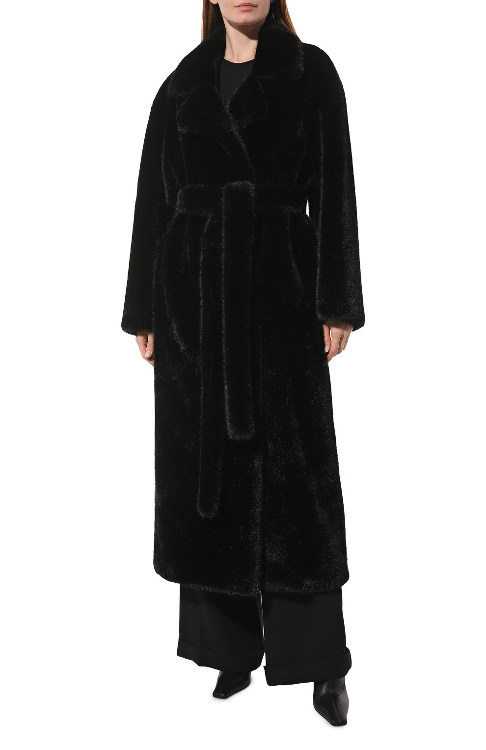 Шуба из экомеха FLASHIN, арт. FF23SHMI/B, фото 3