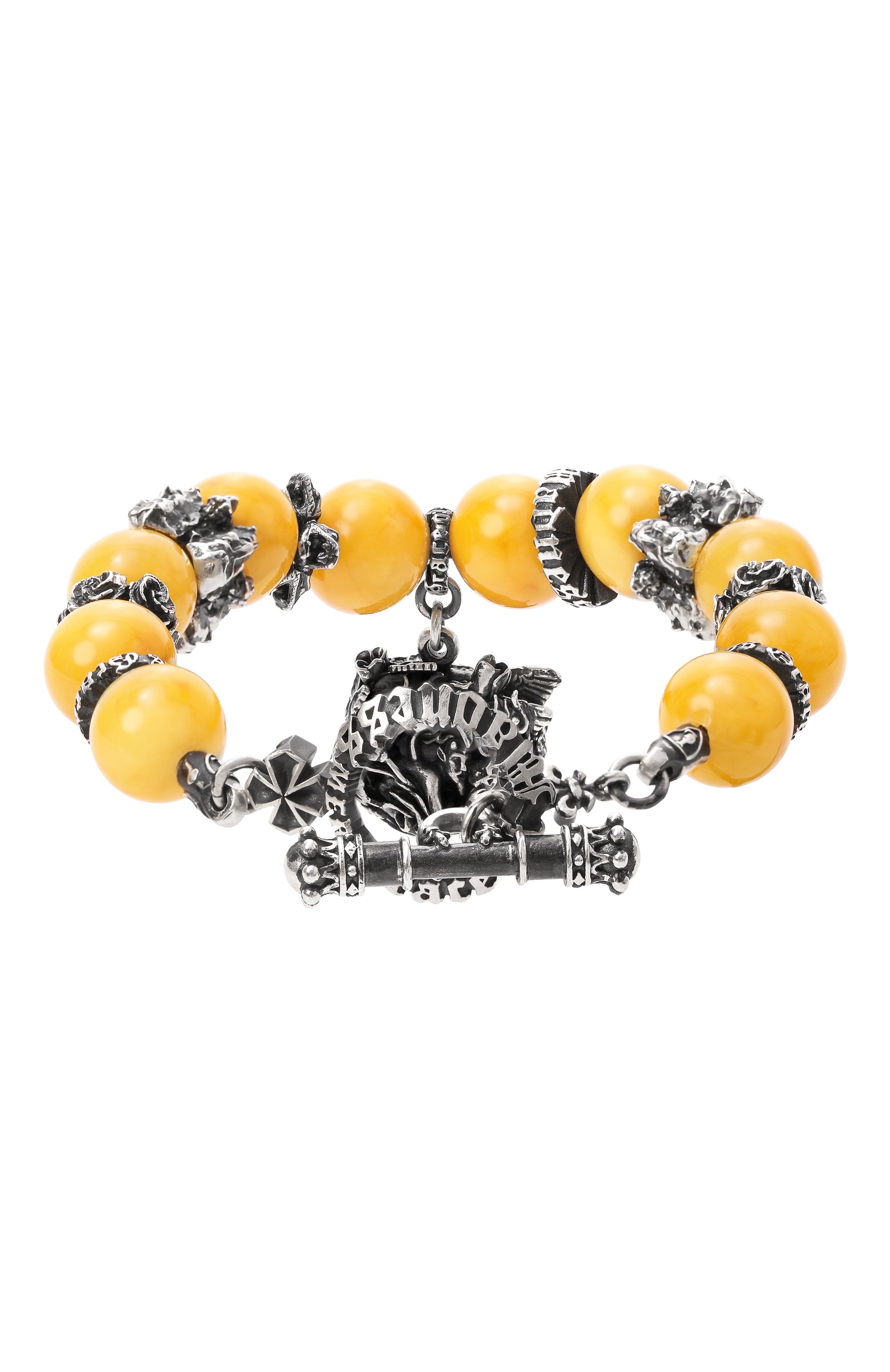 Браслет ангелы и демоны GL JEWELRY желтого цвета по цене 63140 руб., арт. PB026, фото 2 Браслет ангелы и демоны GL JEWELRY, арт. PB026, фото 2