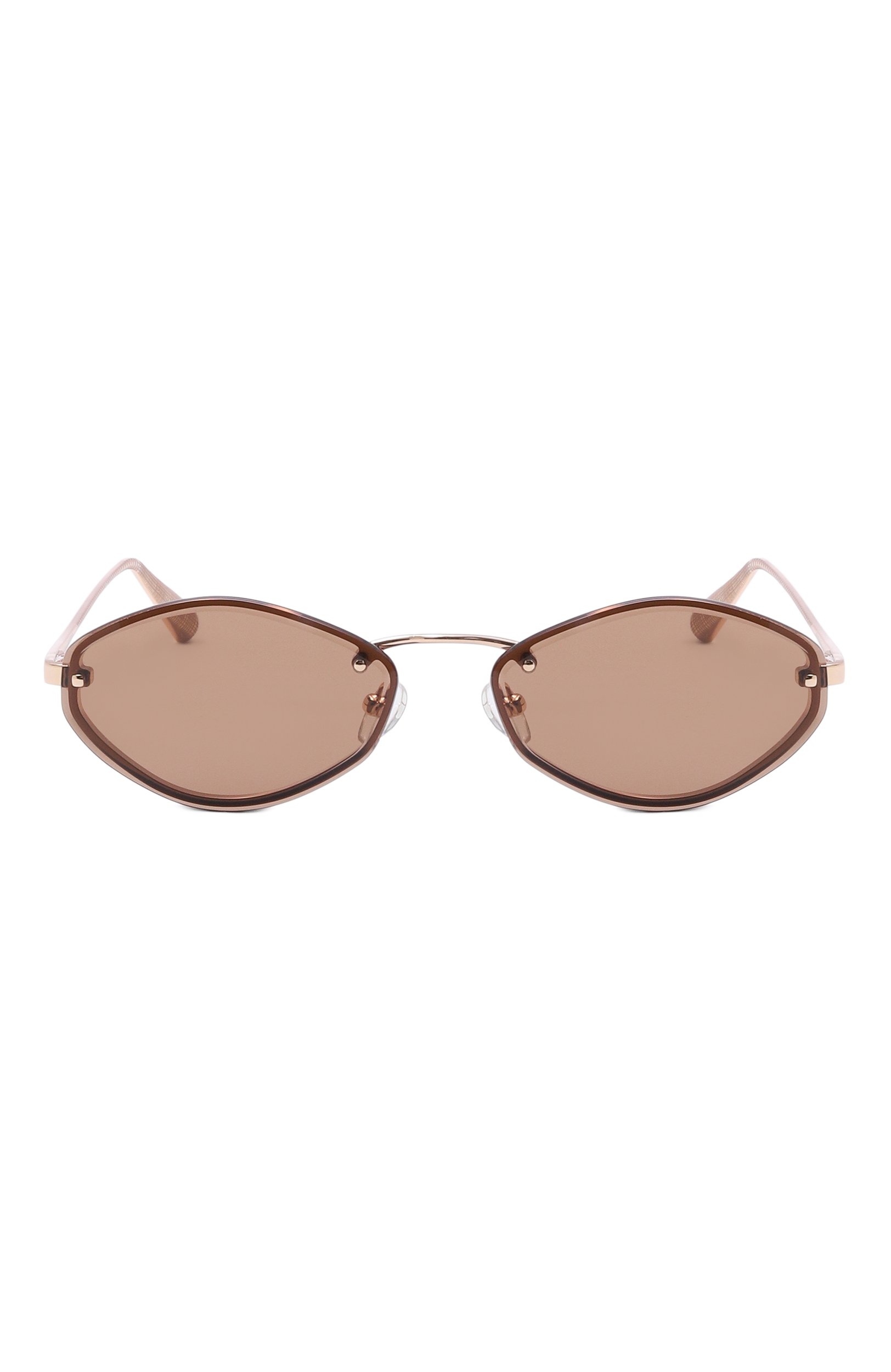 Солнцезащитные очки JACQUEMUS коричневого цвета по цене 39150 руб., арт. JAC192 C3SUN, фото 2 Солнцезащитные очки JACQUEMUS, арт. JAC192 C3SUN, фото 2