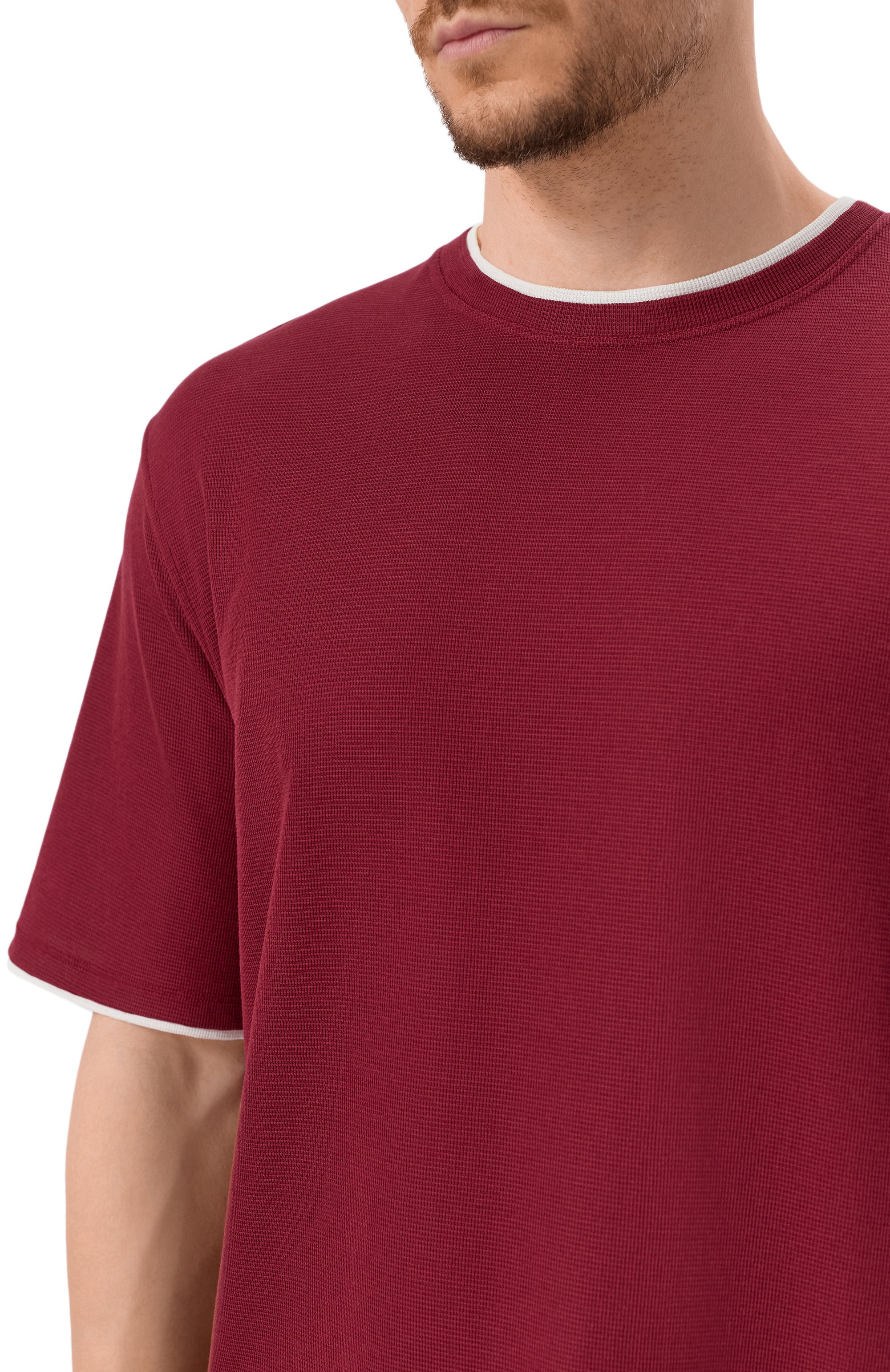 Футболка из хлопка и шелка STEFANO RICCI, арт. MNH5204390/CTK01S, фото 5