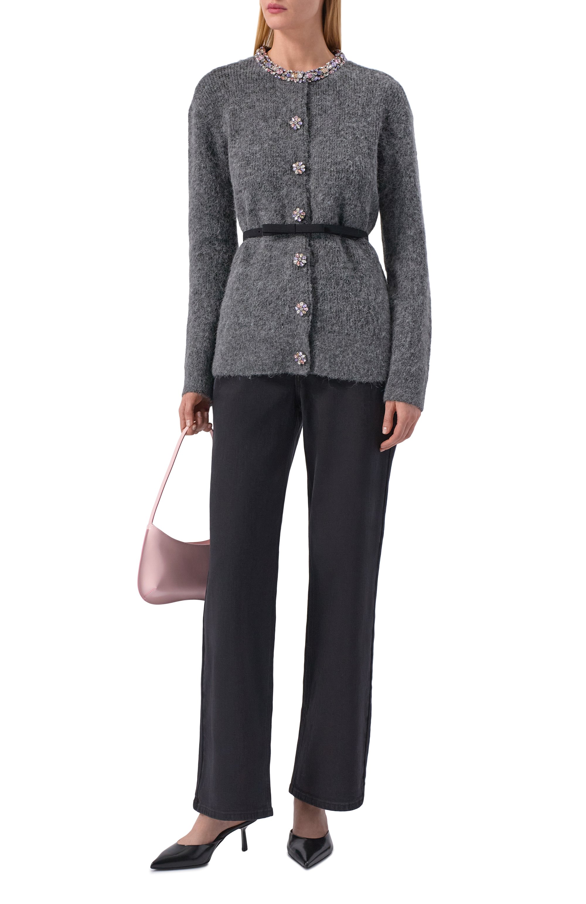 Кардиган SELF-PORTRAIT, арт. RS26123CAGR, фото 2