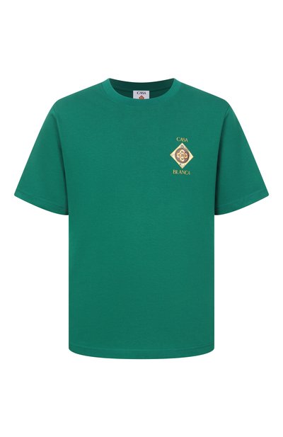 Мужская хлопковая футболка CASABLANCA, арт. M-SS26-JTS-001-03