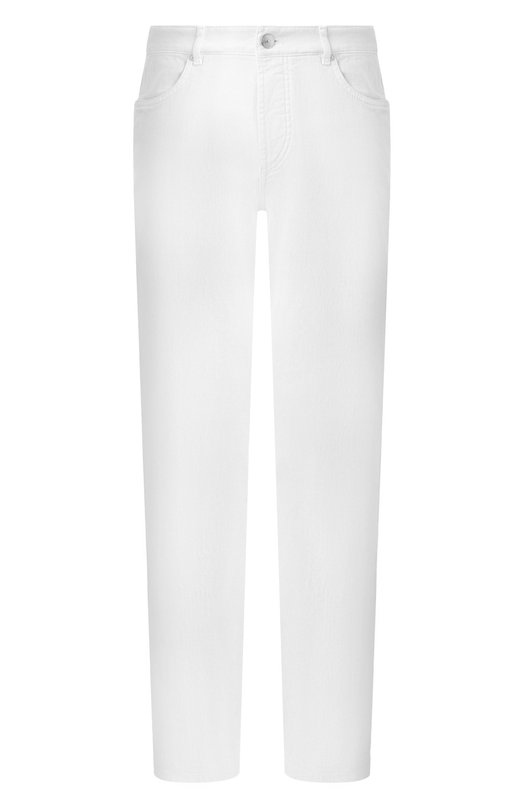 Джинсы Traditional fit Brunello Cucinelli M277PB321W Белый M277PB321W
