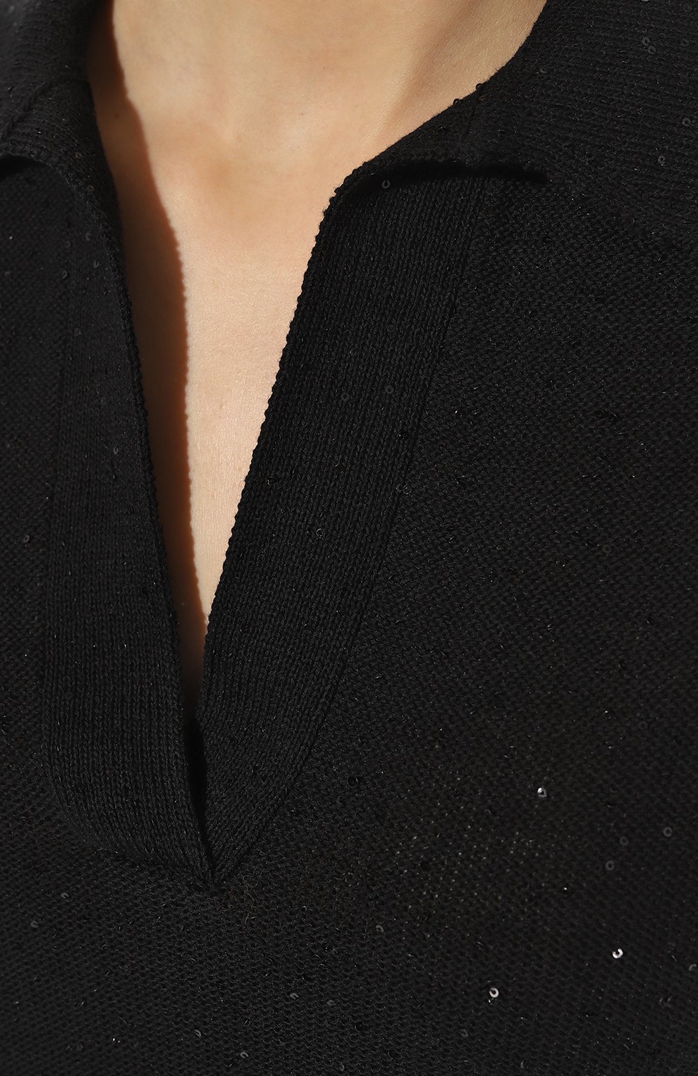 Хлопковый пуловер LORENA ANTONIAZZI, арт. P23145VM40A/2545, фото 5