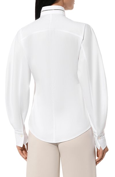 Хлопковая рубашка BRUNELLO CUCINELLI, арт. M0091BP416, фото 4