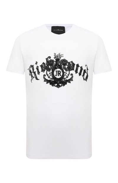 Хлопковая футболка JOHN RICHMOND, арт. RMA22099TS, фото 1