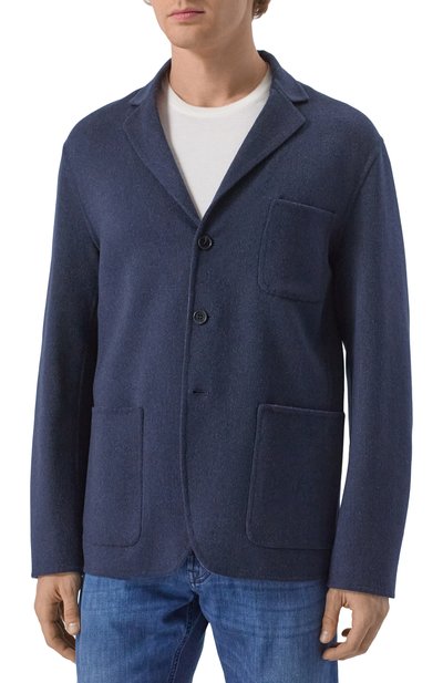 Кашемировый пиджак ZILLI, арт. DBL001M030510009U, фото 4