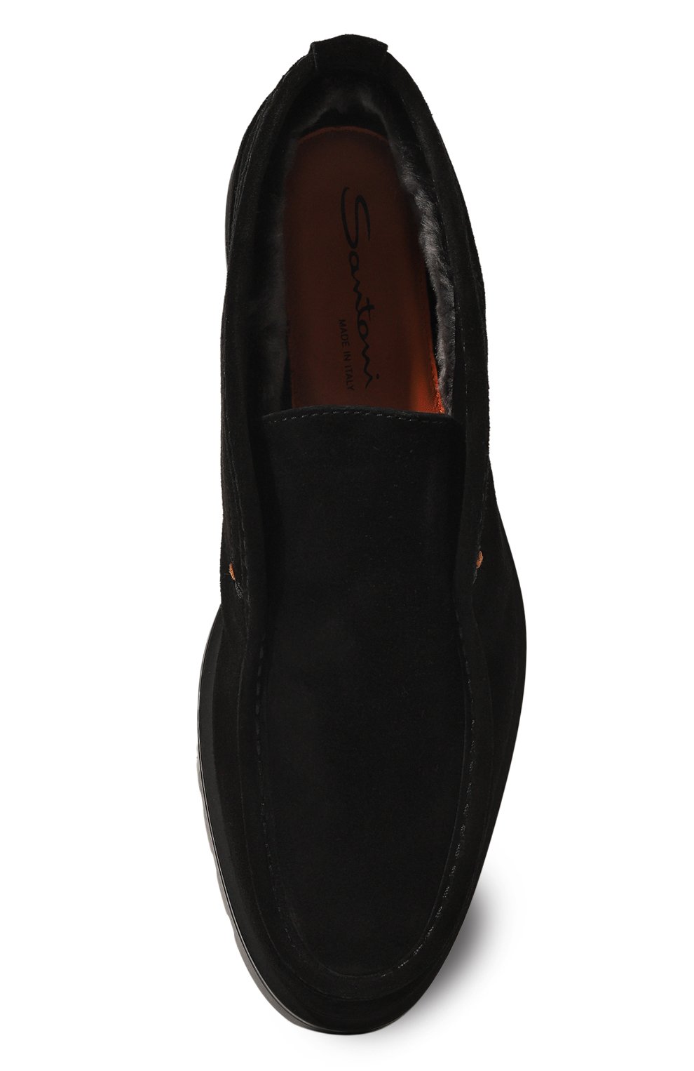 Замшевые ботинки detroit SANTONI черного цвета по цене 73750 руб., арт. MGDG18891NE0AGEX, фото 6 Замшевые ботинки detroit SANTONI, арт. MGDG18891NE0AGEX, фото 6