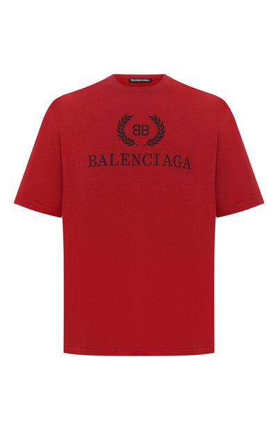 Хлопковая футболка BALENCIAGA, арт. 556148/TDV51, фото 1