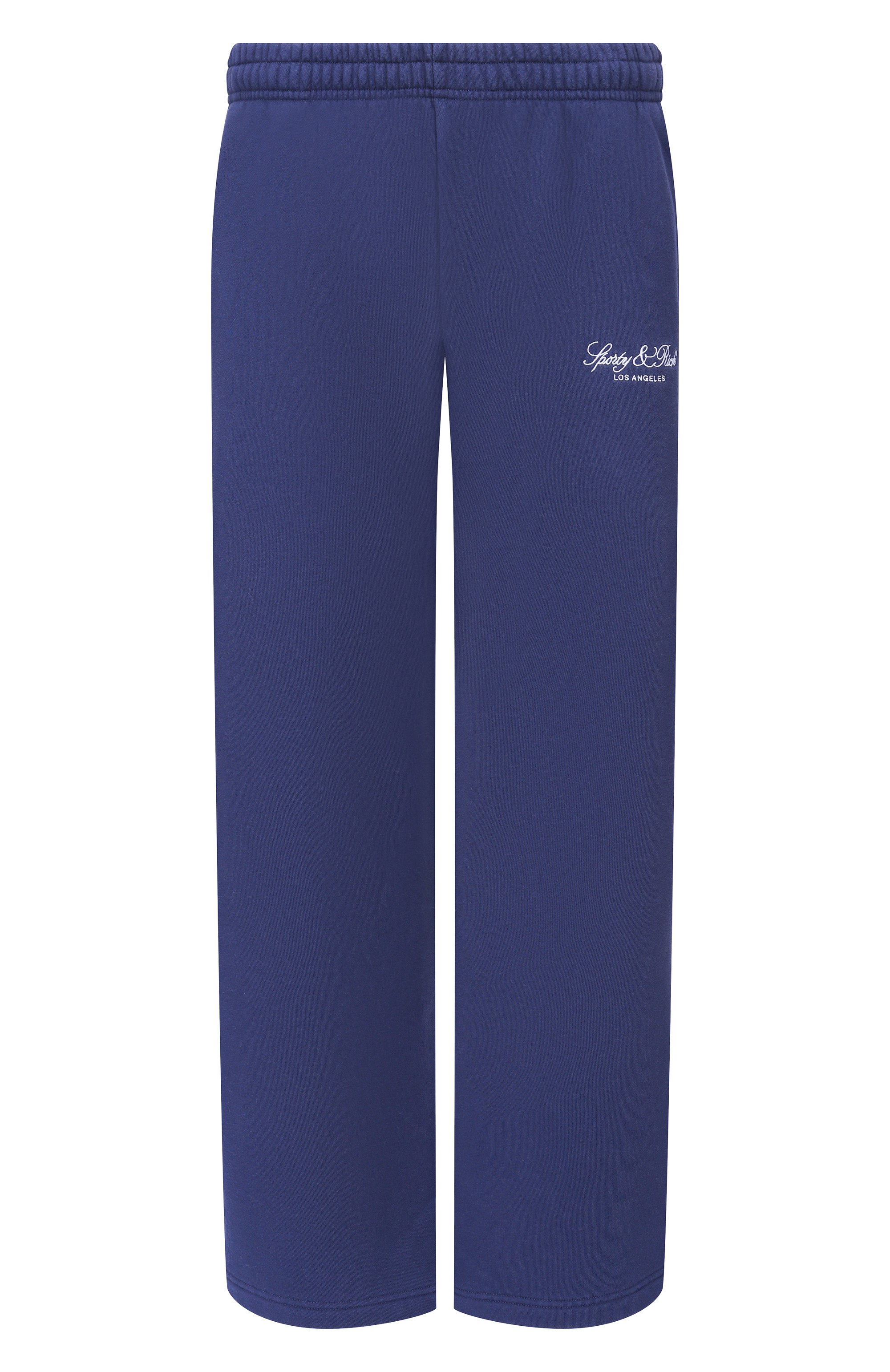 Хлопковые брюки SPORTY AND RICH, арт. PA07176269BL106, фото 1