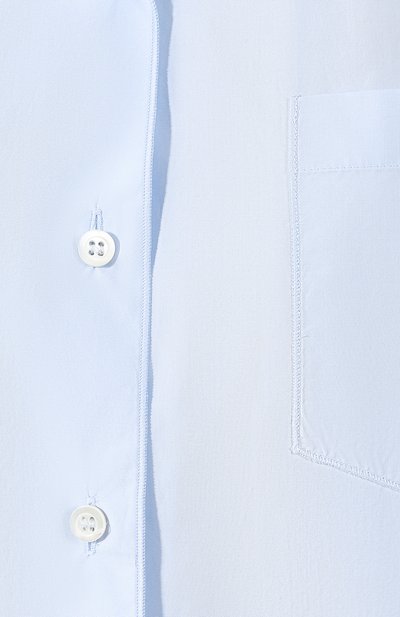 Хлопковая рубашка GIORGIO ARMANI голубого цвета по цене 113500 руб., арт. 9SHCCZ05/TZ192, фото 5 Хлопковая рубашка GIORGIO ARMANI, арт. 9SHCCZ05/TZ192, фото 5