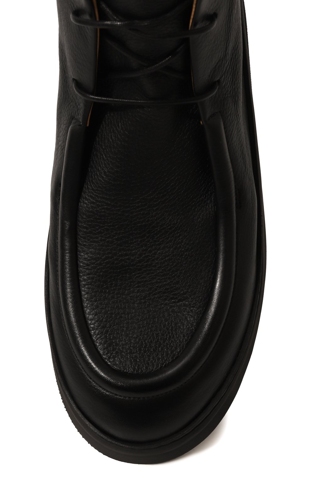 Кожаные ботинки cassapana MARSELL черного цвета по цене 87550 руб., арт. MM4131, фото 6 Кожаные ботинки cassapana MARSELL, арт. MM4131, фото 6