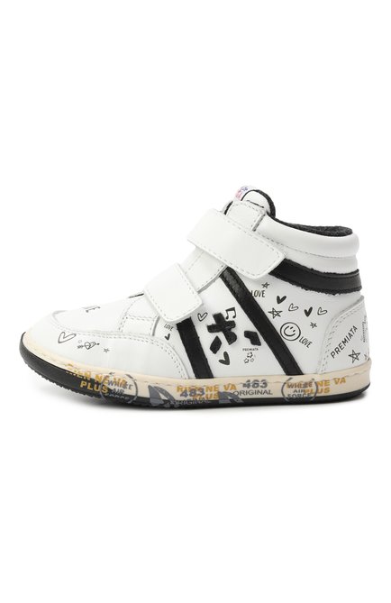 Кожаные кеды wally PREMIATA WILL BE, арт. 24K342507/BABY WALLY V K/20-26