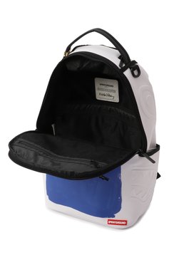 Детская рюкзак SPRAYGROUND белого цвета, арт. 910B6911NSZ | Фото 3 (Материал сплава: Проставлено; Нос: Не проставлено; Материал: Резина, Пластик)