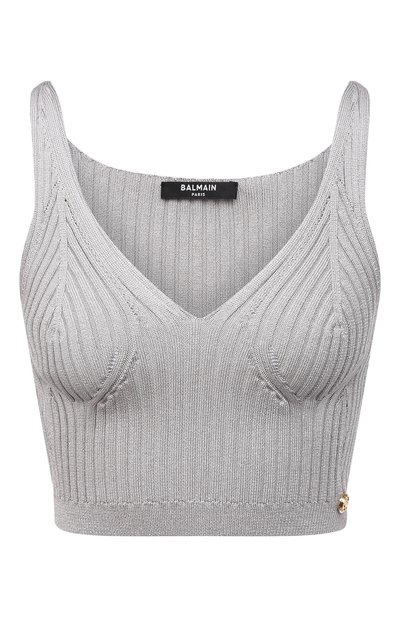 Женский топ из вискозы BALMAIN, арт. VF0AA060/K252