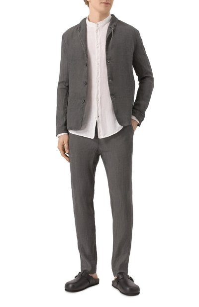 Льняной пиджак TRANSIT, арт. CFUTRZH171, фото 2