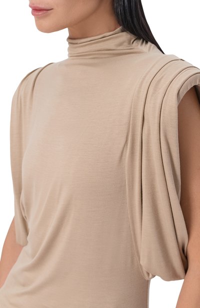 Топ из вискозы и шелка MUGLER, арт. 26S1T008743012, фото 5