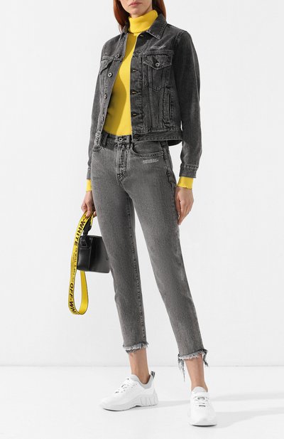 Джинсы с необработанным краем OFF-WHITE, арт. 0WYA008R197740577500, фото 2