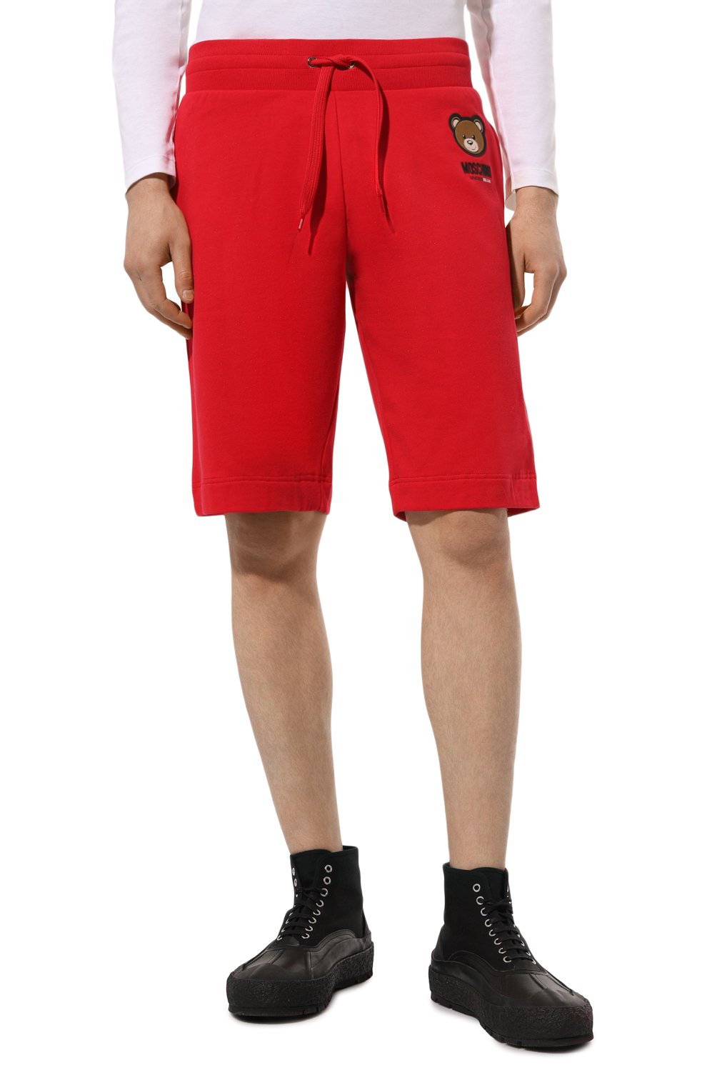 Хлопковые шорты MOSCHINO, арт. A6889/4413, фото 3