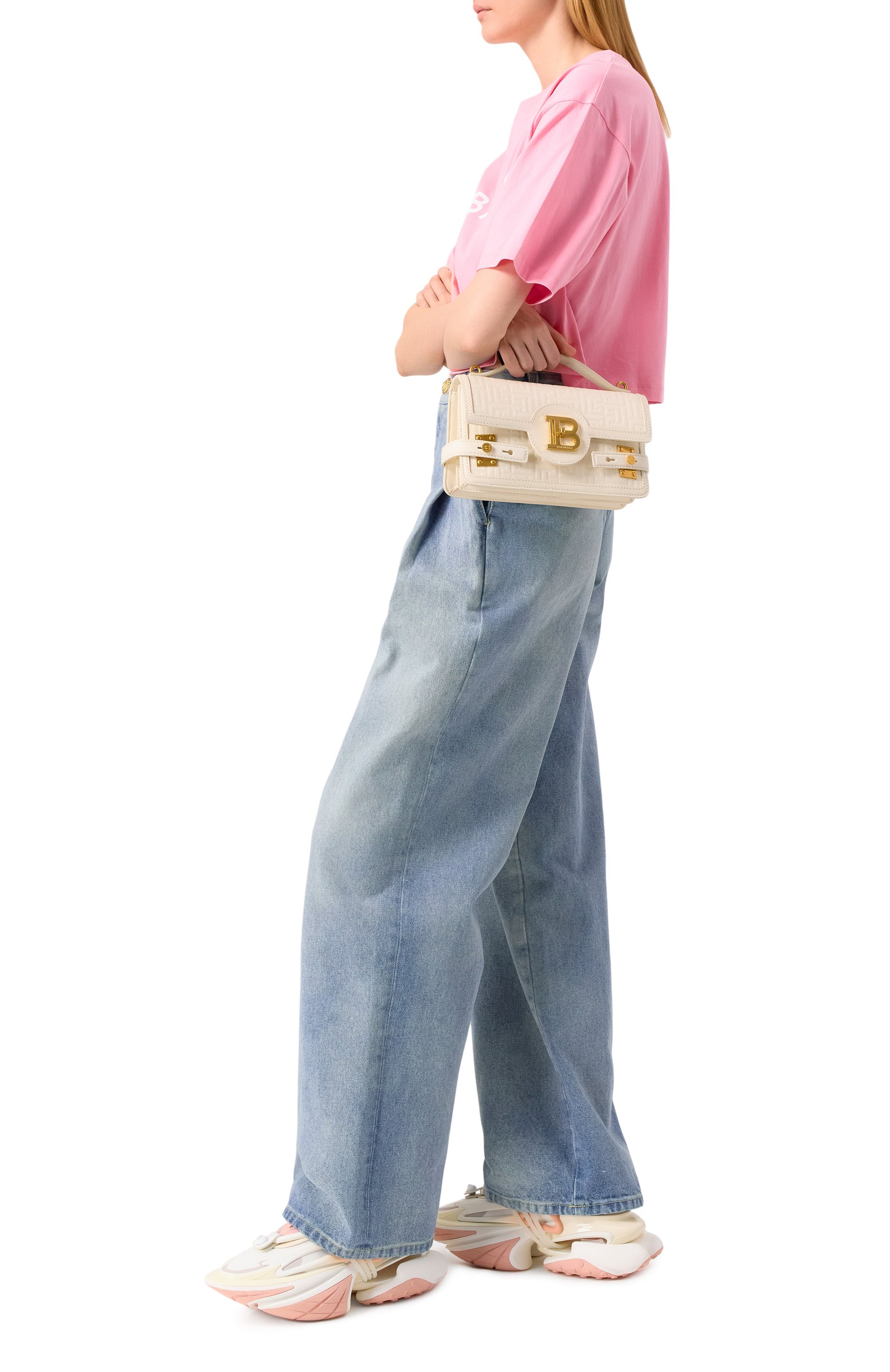 Комбинированные кроссовки unicorn BALMAIN, арт. EN1VF724/KJNR, фото 2