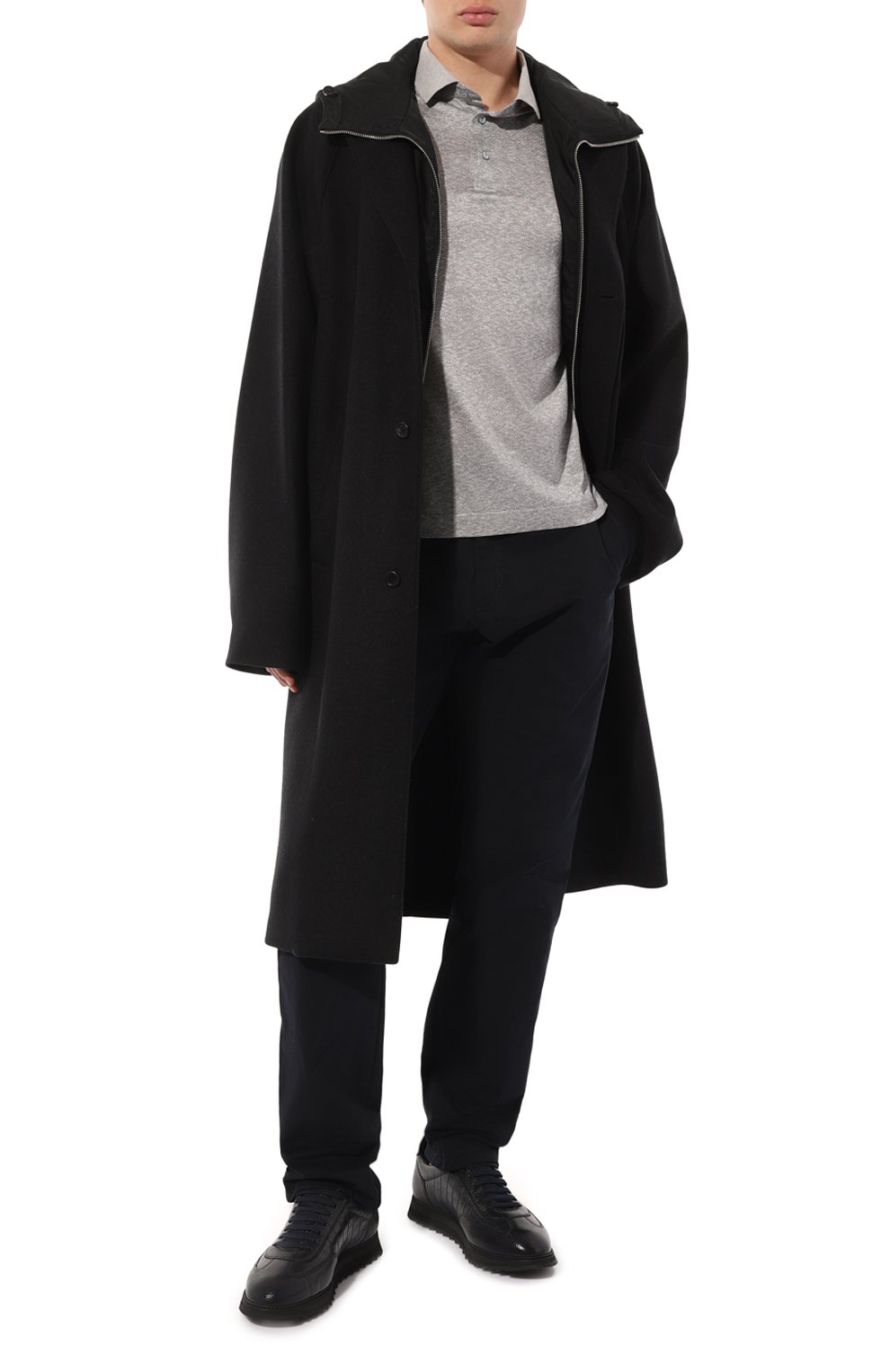 Поло из шелка и хлопка ZILLI, арт. KBP002ZS56095ZS0SE738, фото 2