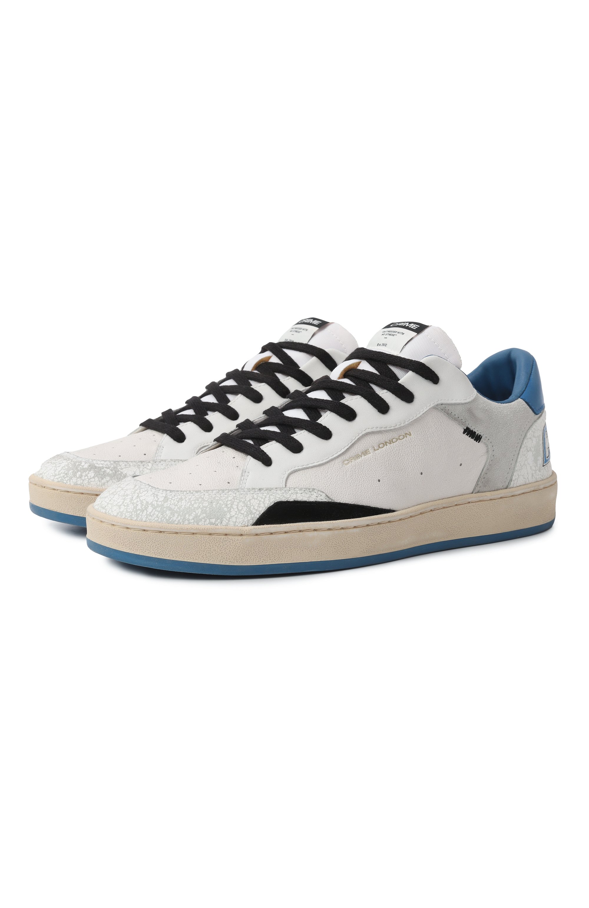 Кожаные кеды sk8 deluxe CRIME LONDON, арт. 14204PP7, фото 1