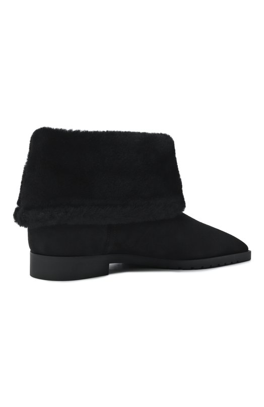 Замшевые ботильоны TOTEME 254-WAS0255-LE0116 Чёрный  254-WAS0255-LE0116 Фото 5