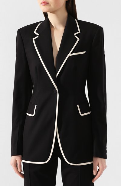 Жакет из смеси хлопка и шерсти DRIES VAN NOTEN, арт. 201-30404-9293, фото 3