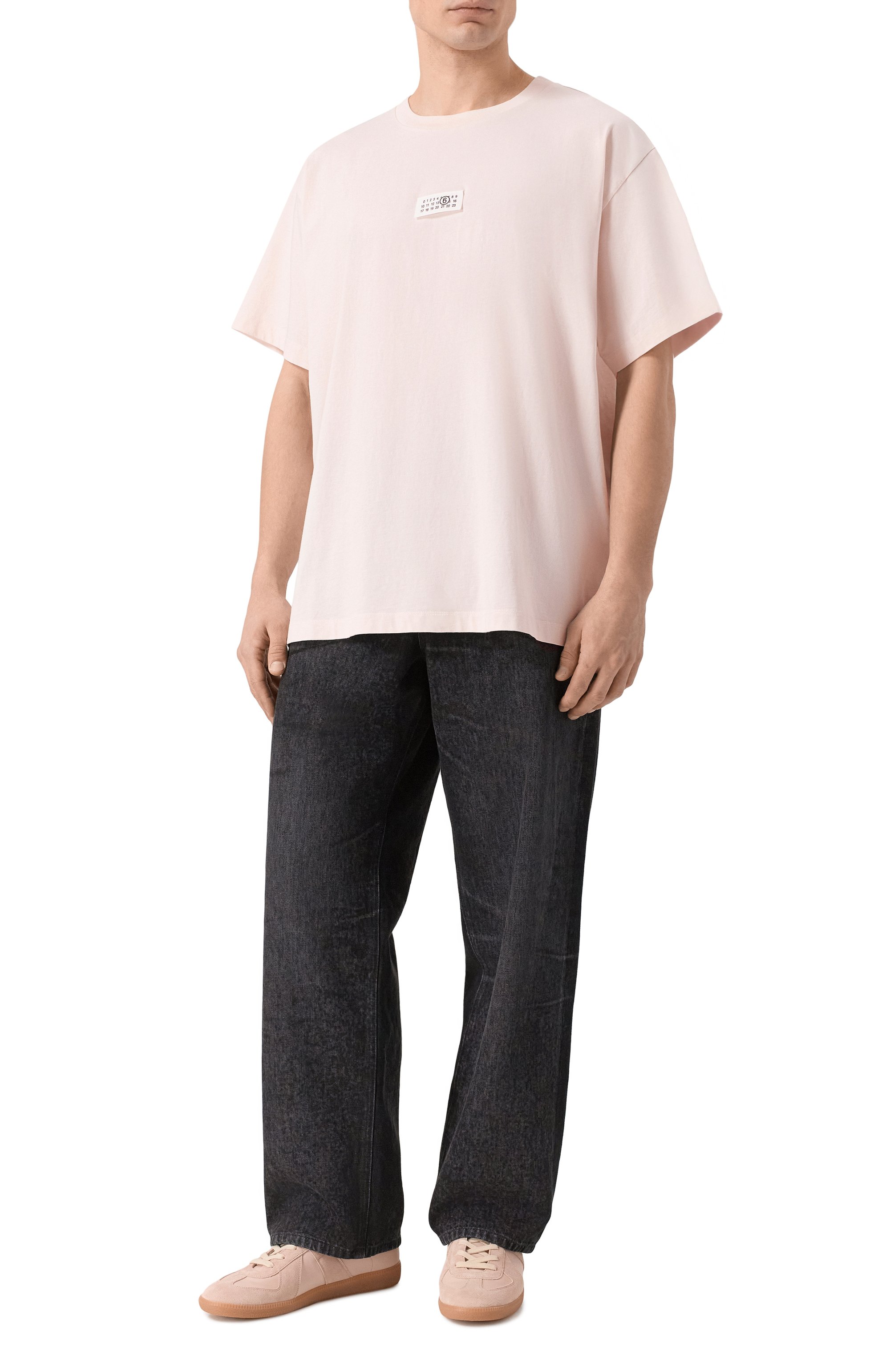 Хлопковая футболка MM6, арт. SH0GC0071/M20170_001, фото 2