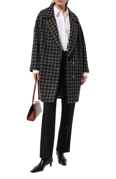 Шерстяное пальто JULIA DILUA темно-серого цвета по цене 242000 руб., арт. П2022-0138, фото 2 Шерстяное пальто JULIA DILUA, арт. П2022-0138, фото 2