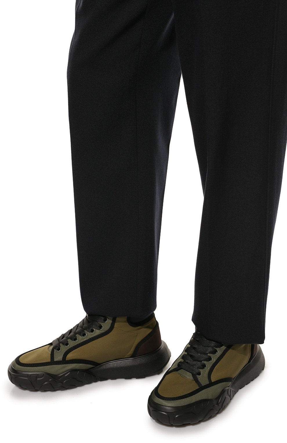 Текстильные кроссовки court ALEXANDER MCQUEEN, арт. 682809/W4RQ7, фото 3