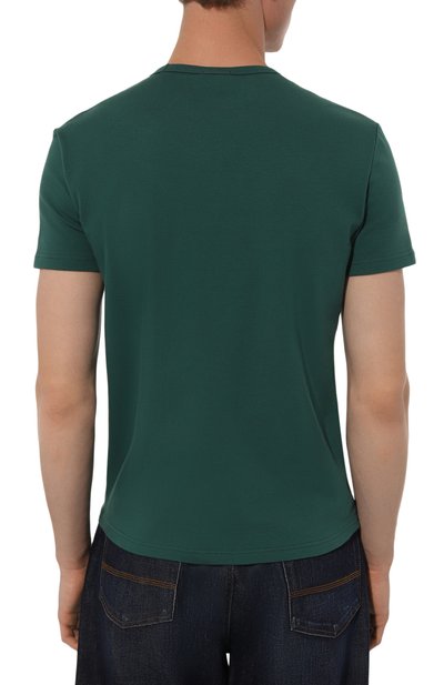 Хлопковая футболка KITON, арт. UNWM008K0228F08, фото 4