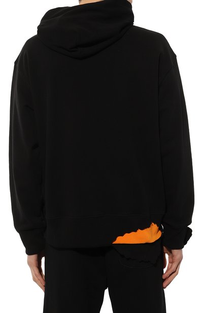 Хлопковое худи DIESEL, арт. A08565/0DFAF, фото 4