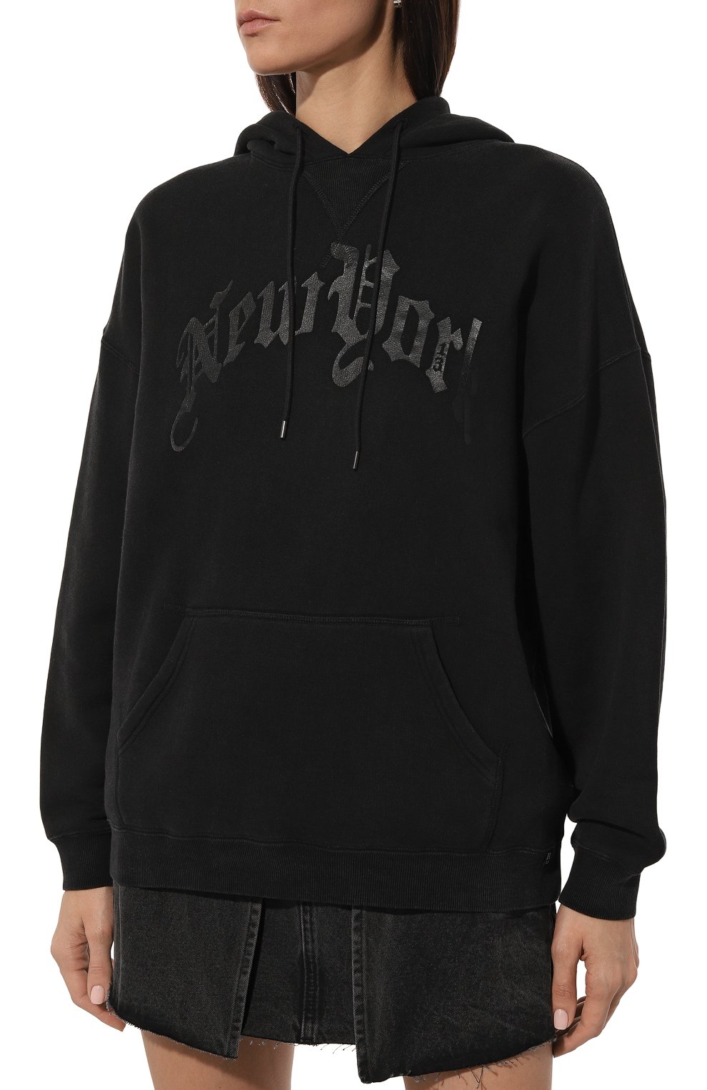 Хлопковое худи R13, арт. R13WK005-K099C, фото 3