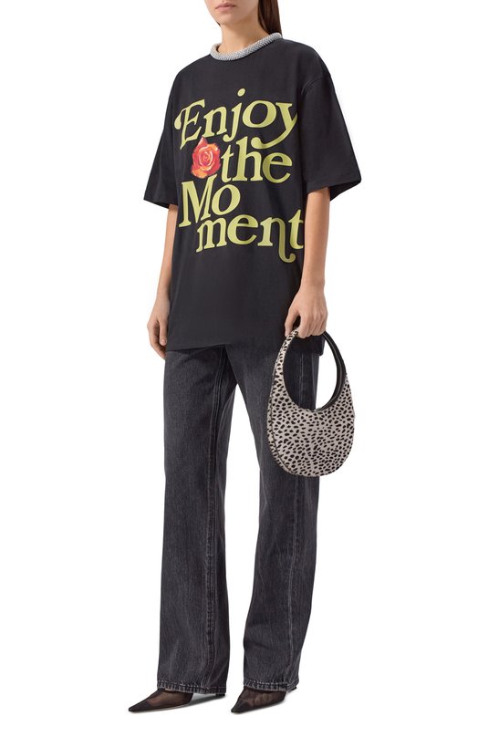 Сумка Soft Swipe Coperni C0PBA108F6067 Чёрно-белый  C0PBA108F6067 Фото 7