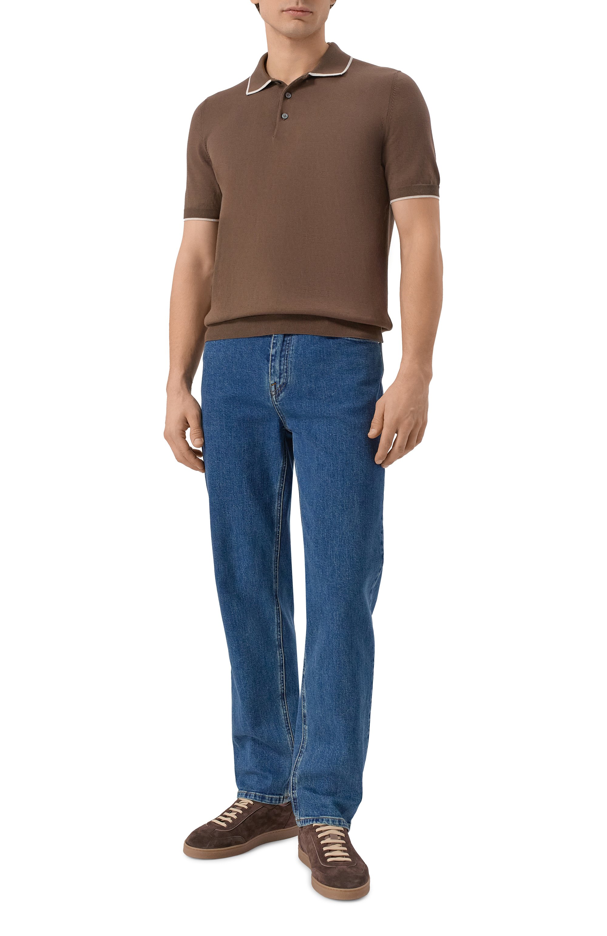 Хлопковое поло GRAN SASSO, арт. 57175/20613, фото 2