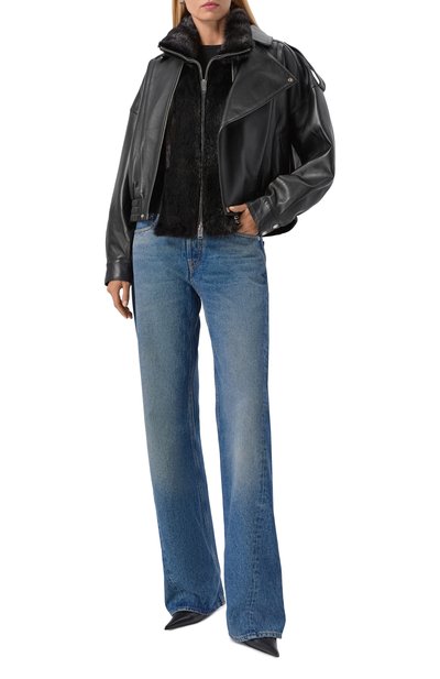 Жилет из норки JACOB LEE черного цвета по цене 480500 руб., арт. WMV2092AW25B, фото 2 Жилет из норки JACOB LEE, арт. WMV2092AW25B, фото 2