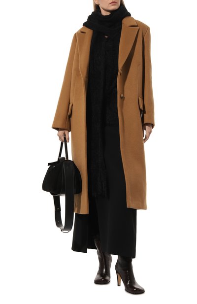 Шерстяное пальто LUDA NIKISHINA, арт. CT/AMI/mustard, фото 2