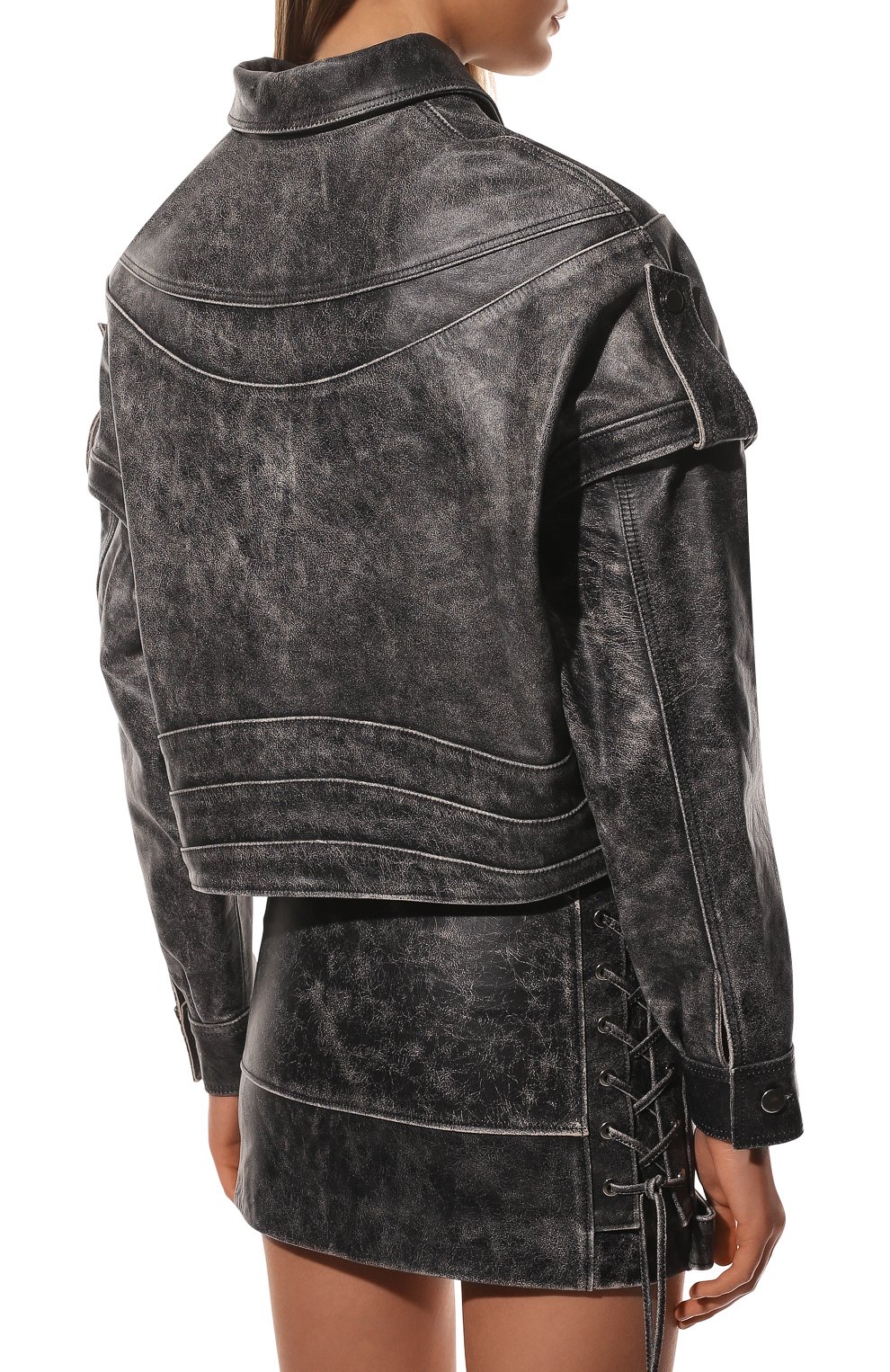Кожаная куртка MANOKHI, арт. A00000985, фото 4