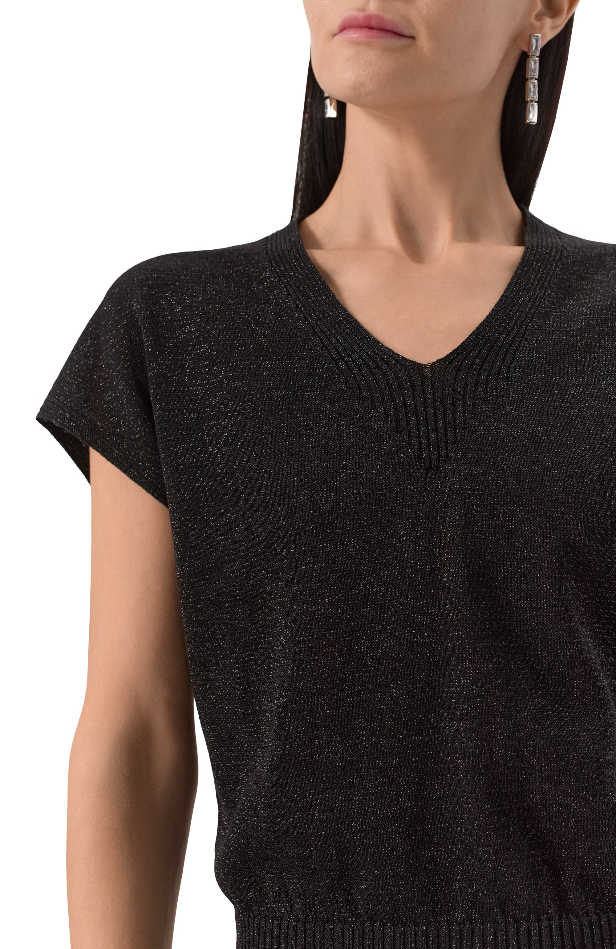 Пуловер из хлопка и вискозы D.EXTERIOR, арт. 60275, фото 5