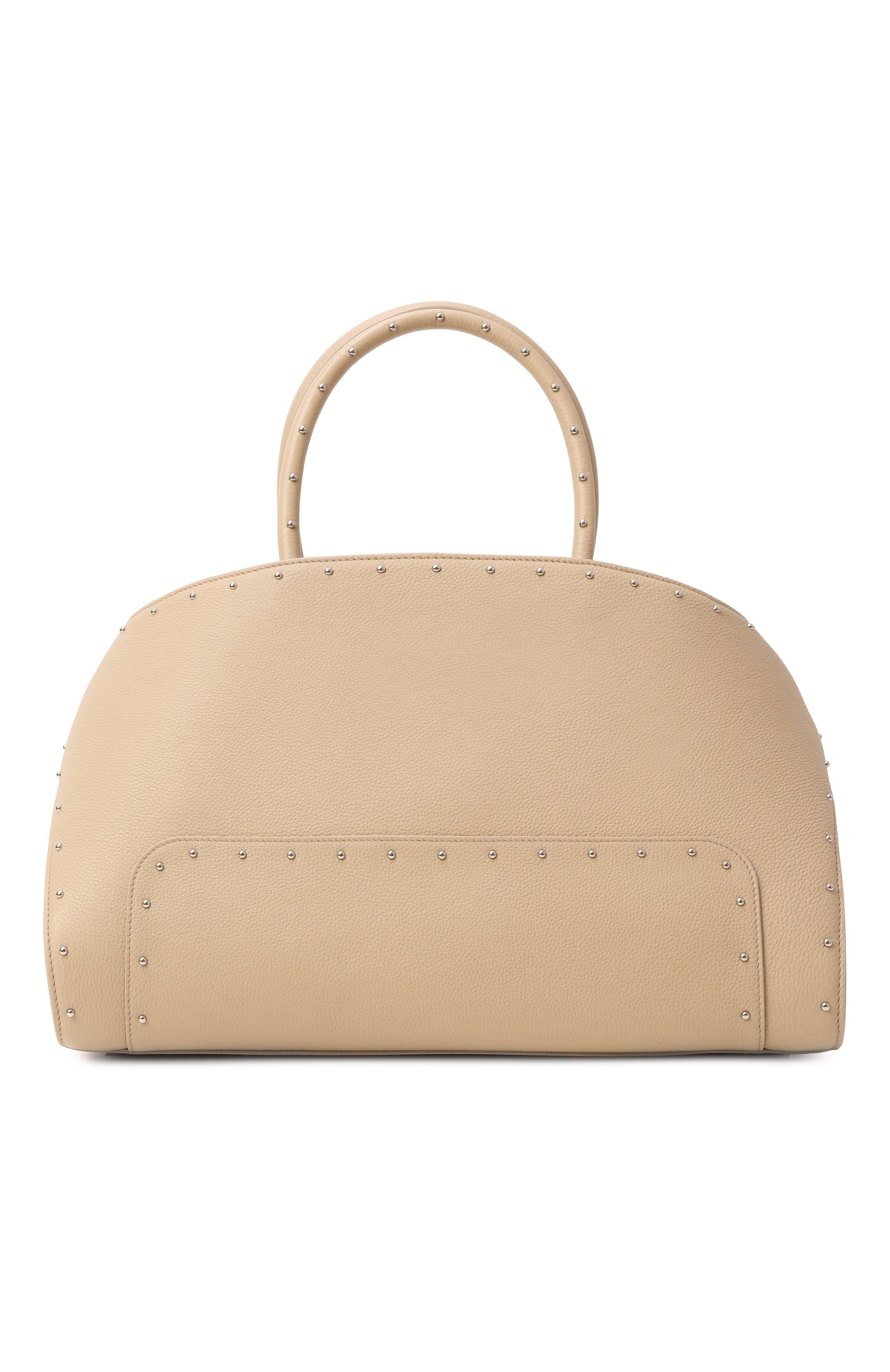 Сумка hug medium FERRAGAMO бежевого цвета по цене 415500 руб., арт. 21A262/786915, фото 6 Сумка hug medium FERRAGAMO, арт. 21A262/786915, фото 6