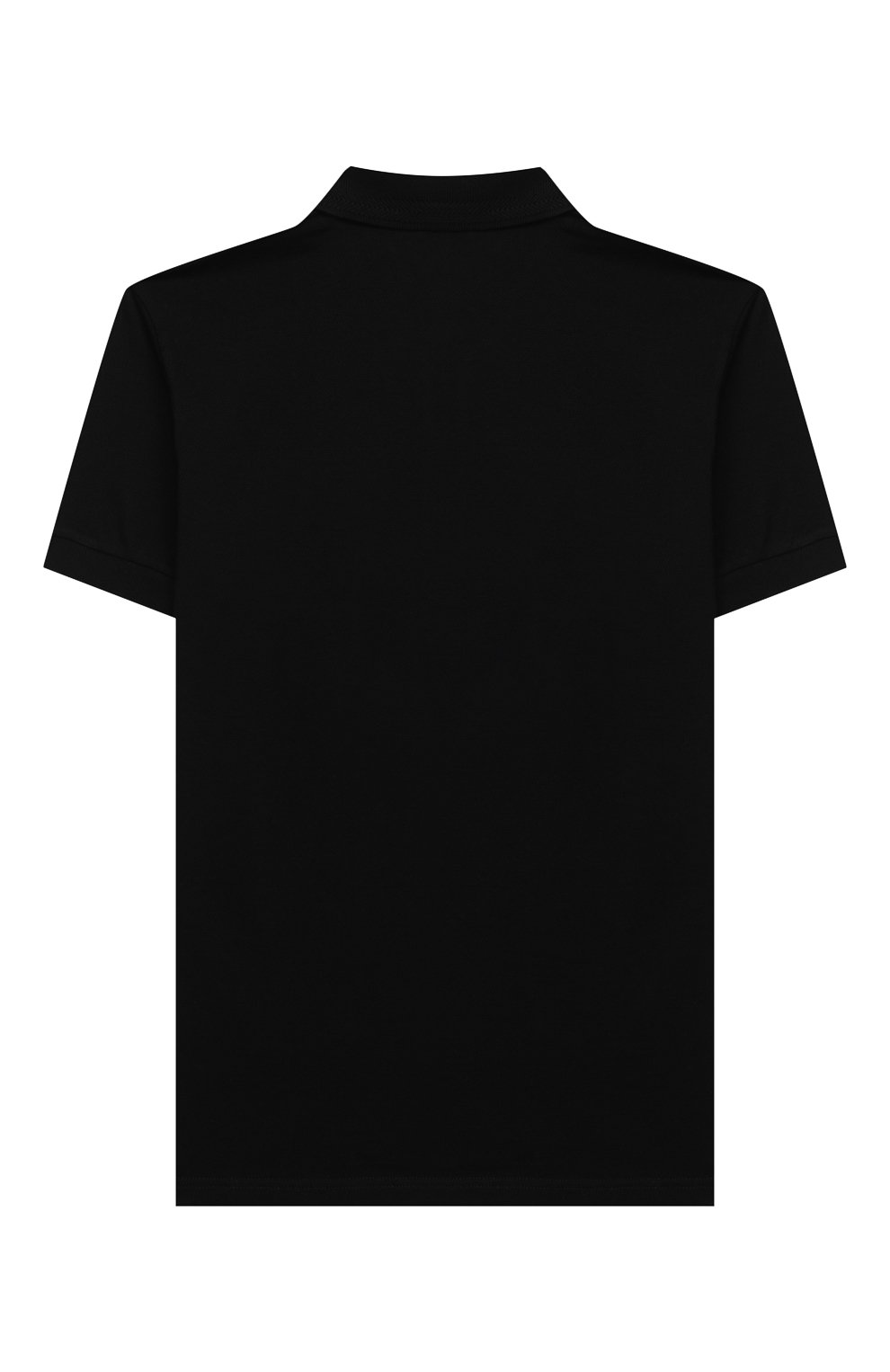 Хлопковое поло DOLCE & GABBANA черного цвета по цене 26050 руб., арт. L4JTCX/G7YGM/8-14, фото 2 Хлопковое поло DOLCE & GABBANA, арт. L4JTCX/G7YGM/8-14, фото 2