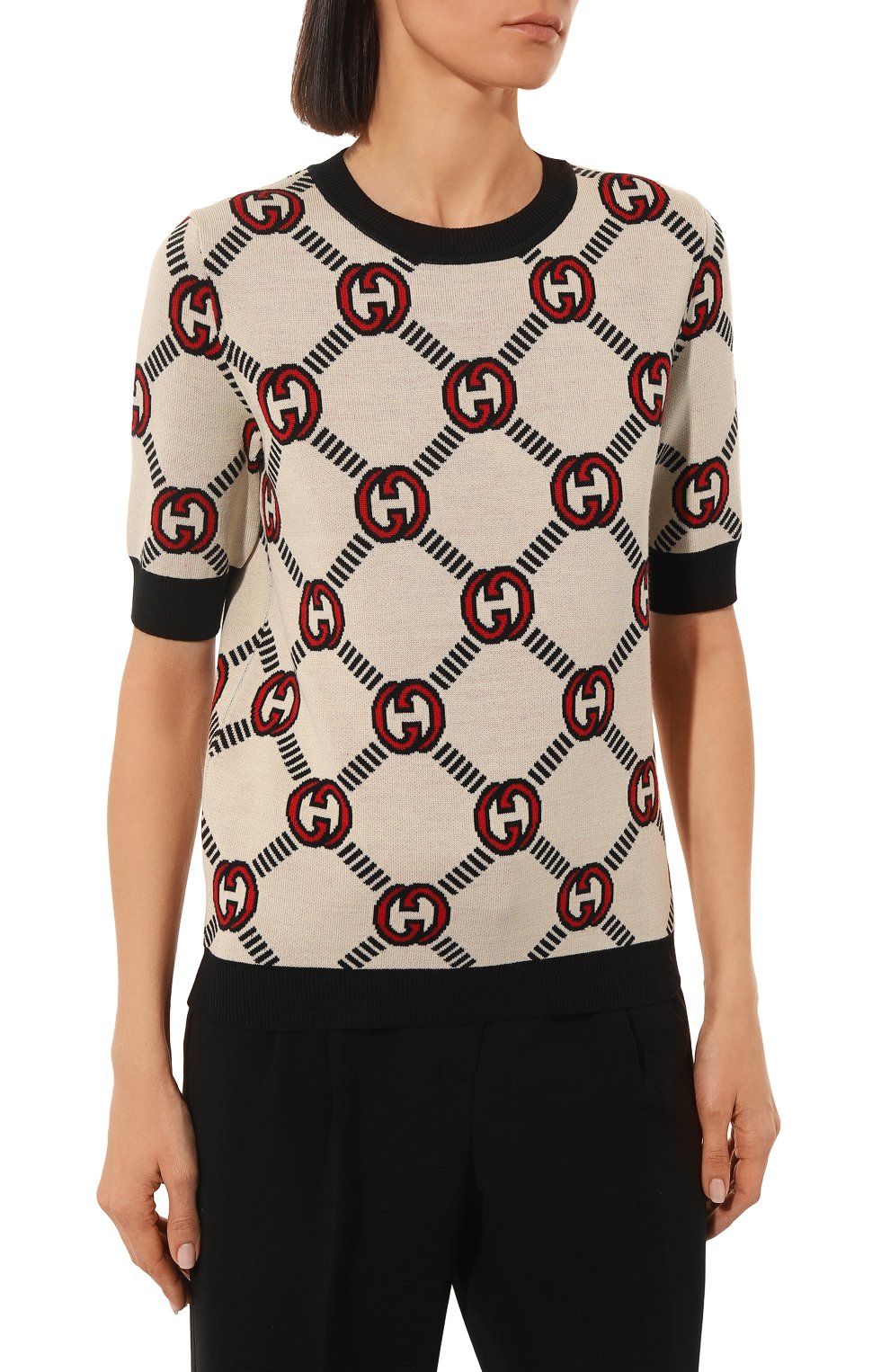 Шерстяной пуловер GUCCI, арт. 678310 XKB7T, фото 3