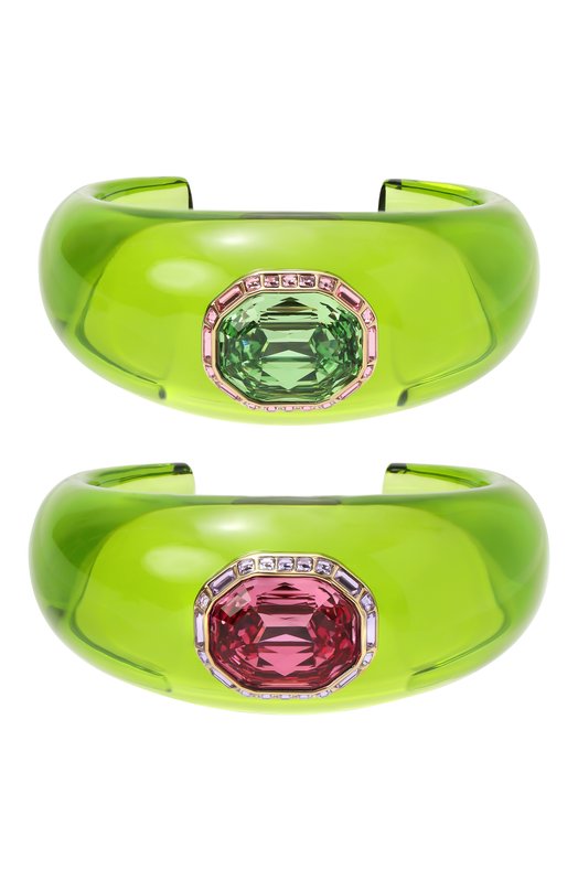 Комплект из двух браслетов Dulcis Swarovski 5719115 Зелёный 5719115