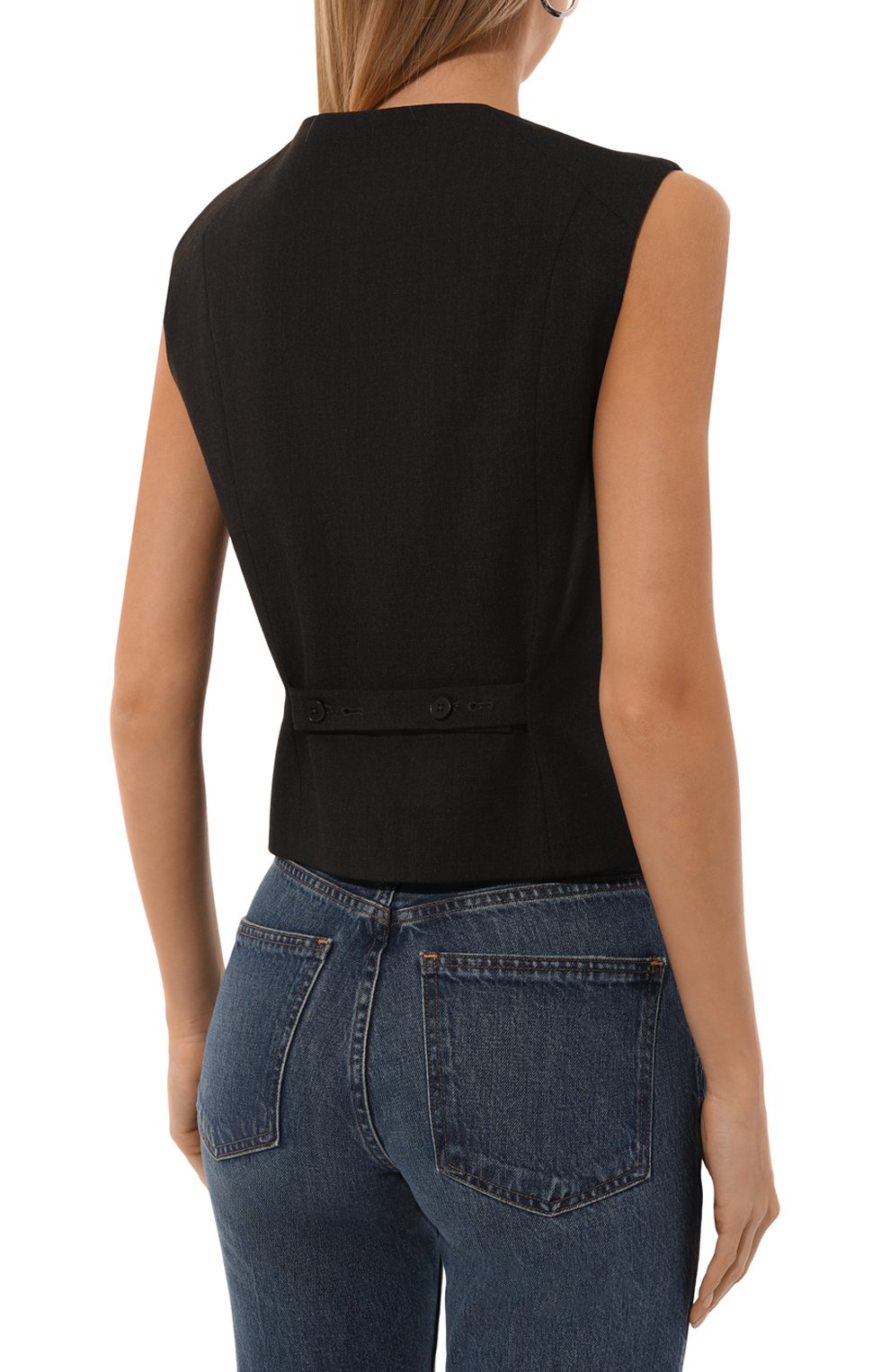 Шерстяной жилет LOULOU DE SAISON, арт. TE0RA, фото 4